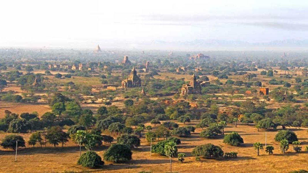 Bagan view from tower